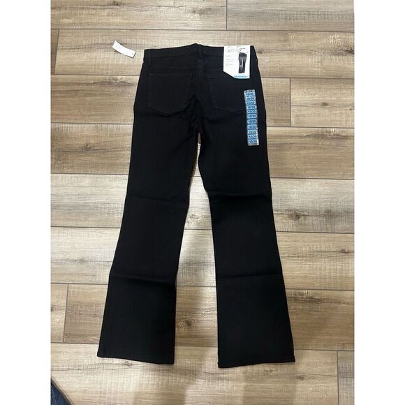 Jessica Simpson Jeans Women's Mid Rise Slight Flare Soft Stretch Boot Cut Black - Picture 1 of 3